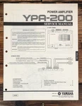 Yamaha YPA-200 Amplifier Service Manual *original*. Fixed Price $24.97.