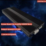 Korea Board 0.5 Ohm 5000W Car Spl Subwoofer Amplifier Rms 3000W 1 Strong Bas. Fixed Price $224.99.