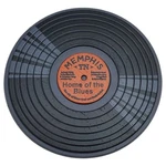 Memphis Tennessee Fridge Magnet Souvenir Home Of The Blues Vinyl Record Rubber. Fixed Price $5.91.