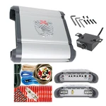 Soundxtreme 2000W Channels Class Ab Car Amplifiers W/ Audio Control + Kit. Fixed Price $109.99.