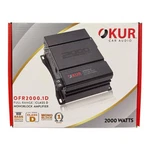 Okur OFR2000.1D Class Monoblock Amplifier 2000W Max W/ Bass Knob New. Fixed Price $224.99.