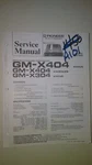 Pioneer GM-X404 X304 Service Manual Original Repair Book Stereo Power Amp. Fixed Price $25.00.