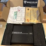 Rockville KRYPTON-M3 4000W PEAK/1000W Rms Mono Ohm Car Amplifier. Fixed Price $109.99.